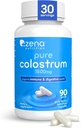Zena Nutrition Pure Colostrum Capsules, 1500mg Supplement, Grass Fed Bovine Colostrum, Supports Immune and Digestive Health, Promotes Gut Health, Gluten Free, Fat Free, 1 Month Supply, 90 Capsules 2