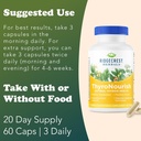 Ridgecrest Herbals ThyroNourish, Thyroid Support, Herbal and Vitamin Supplement with Ashwagandha, L-Tyrosine, Iodine, Copper, Kelp. Supports Energy, Metabolism Health, Normal Sleep (60 Caps, 30 Serv) 5