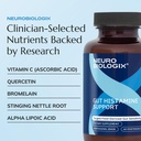 Gut Histamine Support - Histamine Blocker with Vitamin C, Quercetin & Bromelain – Immune Support Supplement to Promote Histamine Breakdown & Digestive Comfort - Helps Ease Meal- Related Discomfort 5