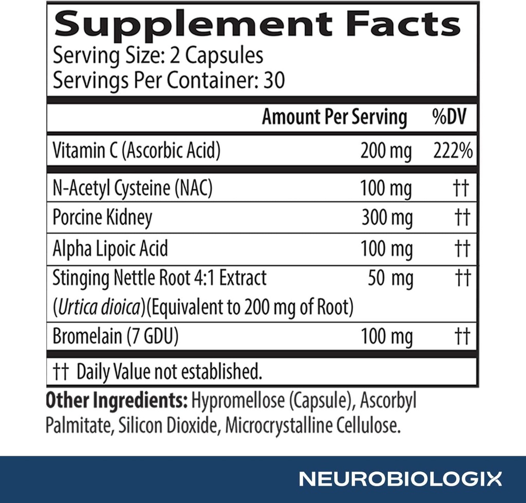 Gut Histamine Support - Histamine Blocker with Vitamin C, Quercetin & Bromelain – Immune Support Supplement to Promote Histamine Breakdown & Digestive Comfort - Helps Ease Meal- Related Discomfort 6