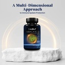 Viracate Immune Defense Supplement | with Monolaurin, Olive Leaf Extract, Cat's Claw, & Lysine | Anti-Microbial Properties | 150 Capsules 4