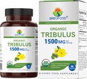 Brieofood Organic Tribulus 1500mg, 45 Servings, Vegetarian, Gluten Free, 90 Vegetarian Tablets 2