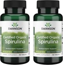 Swanson Certified Organic Spirulina 500 mg 180 Tabs (2 Pack) 2