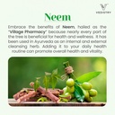 Neem+ Leaf Extract Supplements | 1100mg Supports Clear Skin, Detoxification and Immune Health | Reduces Acne & Promotes Healthy Skin with Long Pepper | 60 Vegan Tablets 3