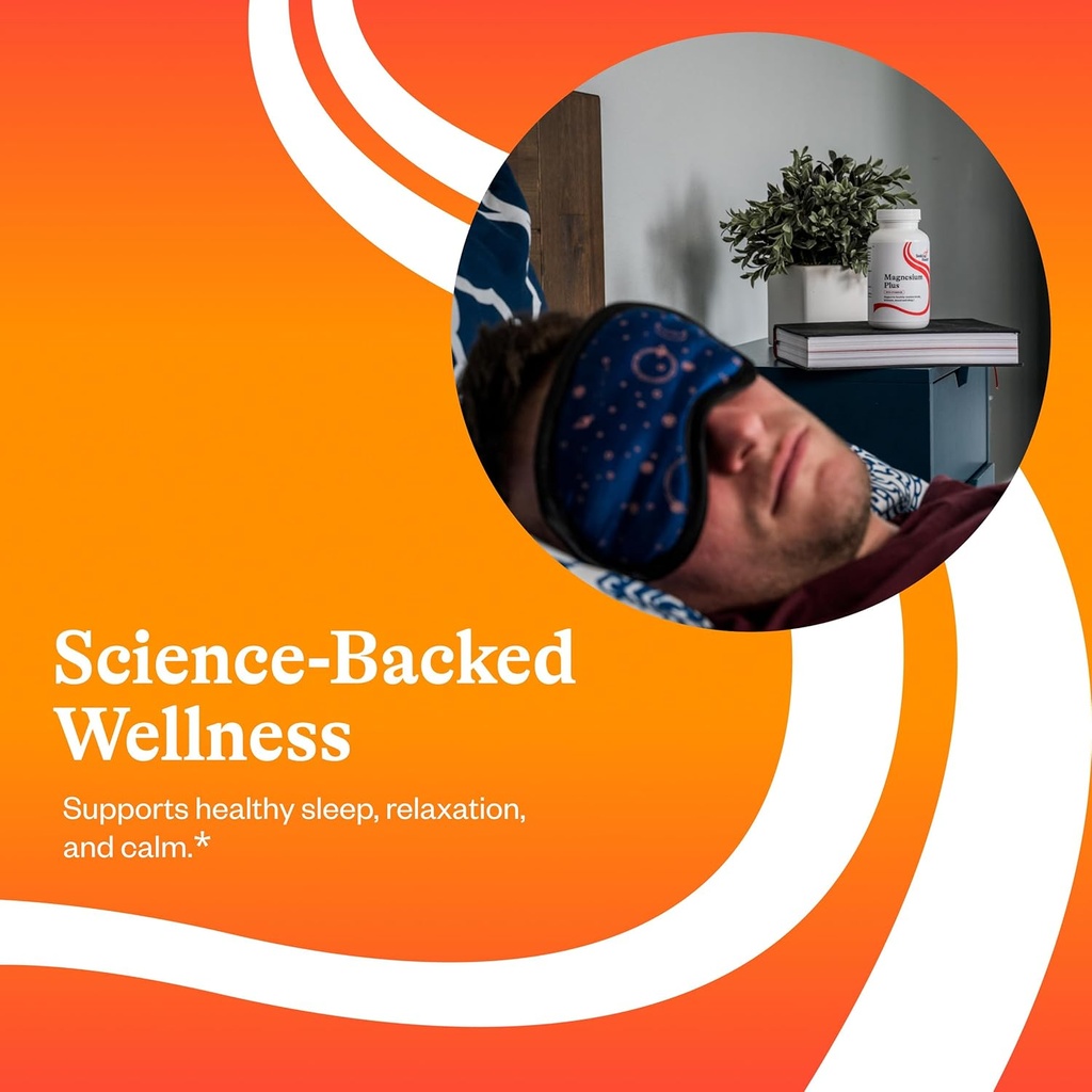 Seeking Health Magnesium Plus - Formula with Vitamin B6 - Magnesium Malate & Glycinate Supplement to Support Bone Health, Sleep & Feelings of Calm - 100 Capsules 5