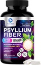 Psyllium Husk Fiber Supplement 1500mg - Vegan Prebiotic, Soluble Fiber for Daily Digestive Health & Regularity Support, Natural Psyllium Powder Caps, Sugar-Free, Non-GMO & Gluten-Free - 120 Capsules 2