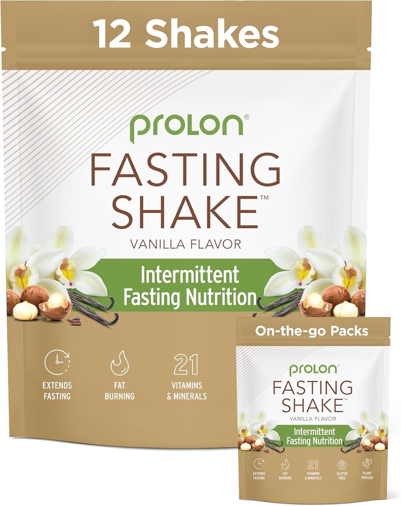 Prolon Intermittent Fasting Drink Mix | Fasting Shake for Intermittent Fasting | Vitamins, Fiber, Plant Based Protein, Superfoods | Keto, Vegan, Gluten Free, Dairy Free | Chocolate, 24 Packets 5