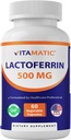 Vitamatic Lactoferrin 500mg – 60 Vegetable Capsules Promotes Healthy Immune Function 2