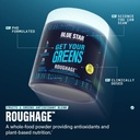 Blue Star Nutraceuticals ROUGHAGE - 38 Fruits & Greens Superfood Powder | No Artificial Flavors or sweeteners | Amazing Taste (Pineapple Coconut) 3