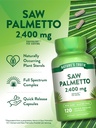 Nature's Truth Saw Palmetto Extract | 2400mg | 120 Capsules | Non-GMO & Gluten Free Supplement 6