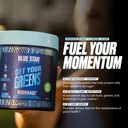 Blue Star Nutraceuticals ROUGHAGE - 38 Fruits & Greens Superfood Powder | No Artificial Flavors or sweeteners | Amazing Taste (Pineapple Coconut) 6