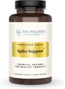 The Wellness Company Spike Support - Detox, Immune Health, Blood Flow, Anti-Clotting - Nattokinase, Dandelion Root, & Black Sativa | 60ct (1 Month Supply) 2
