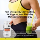 Youth & Tonic Balanced Detox Pills as Complete Gut Cleanse & Carb Matrix Support with ACV, Glucomannan, Chromium for Body Detoxing & Digestive Health, Supplement for Men & Women, Third-Party Tested 5