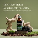Gaia Herbs Black Elderberry, NightTime Syrup - Immune Support Supplement - With Organic Black Elderberries, California Poppy & Lemon Balm for Restful Sleep & Immune Defense - 5.4 Fl Oz (32-Day Supply) 3