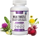 Milk Thistle Berberine Turmeric with Chanca Piedra, Detox & Cleanse & Repair Supplement, NAC, Beet Root, Artichoke, Dandelion Root, TUDCA Choline and Ginger, 30 Days Supply 2