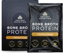 Bone Broth Protein Powder by Ancient Nutrition, Chicken Soup Packets, Grass-Fed Chicken and Beef Bone Broth Powder, 15g Protein Per Serving, Supports a Healthy Gut, 7 Ct 2