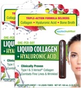 Applied Nutrition Liquid Collagen + Hyaluronic Acid - 10 Liquid Tubes, Pack of 2 - Skin & Nail Restoration - Mixed Berry Flavor - 20 Servings 2