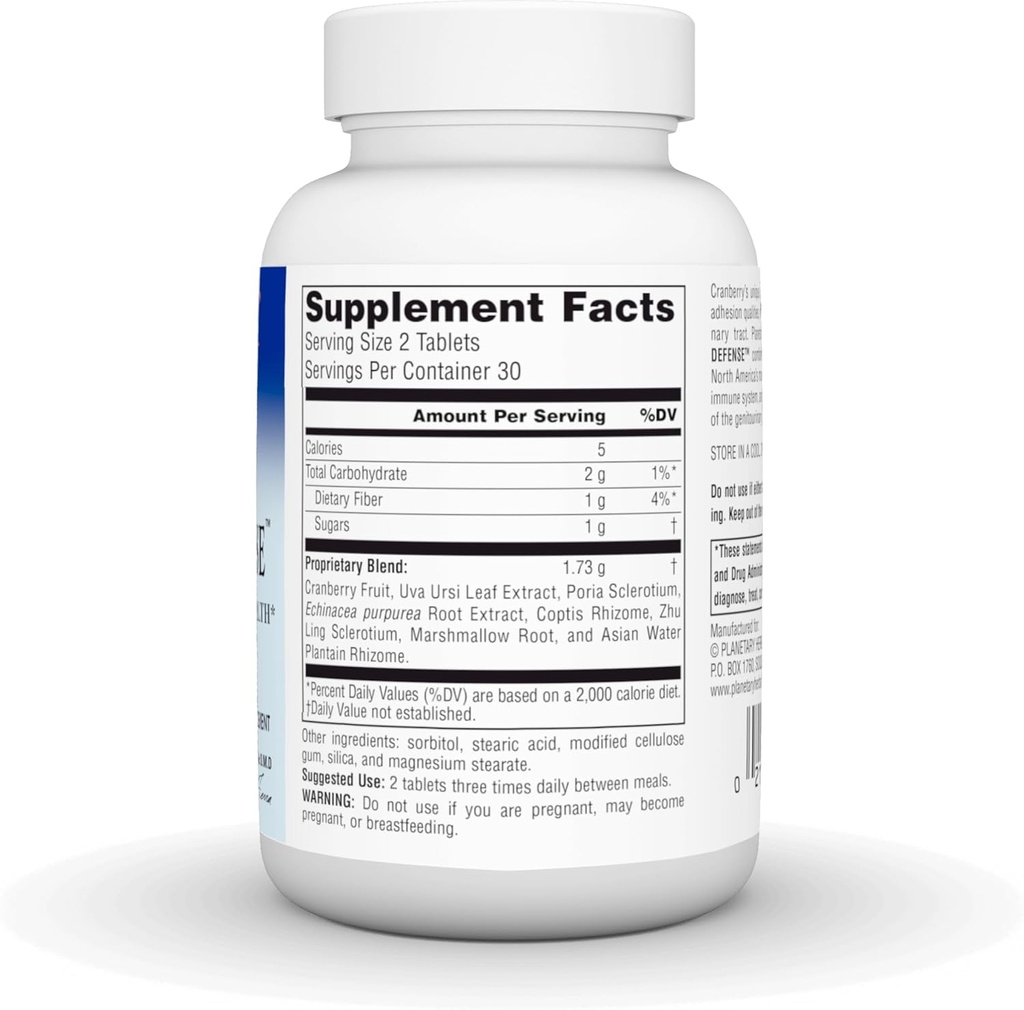 Planetary Herbals Cranberry Bladder Defense, Supports Genito-Urinary Health*, 865 mg - 60 Tablets 3