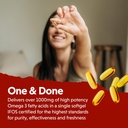 Barlean's Ideal Omega 3 Nutritional Supplement Softgels with 1,000mg EPA/DHA for Heart, Mind, and Mood - Certified Sustainable Seafood, Pharmaceutical Grade - 30-Count 4