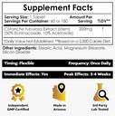 Nootropics Depot Cistanche tubulosa Tablets | 200mg | 60 Count | Minimum 50% Echinacoside + 10% Acetoside (Verbascoside) | Promotes Physical Strength and Energy | Promotes Vitality 3