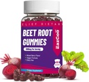 Beet Root Gummies, Beet Root Soft Chews with Beetroot, Grape Seed Extract & Beet Root Powder, Vegan, Non-GMO, 60 Count 2
