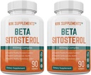 2 Bottles Beta Sitosterol 800mg Per Serving 180 Total Capsules Prostate Support 2