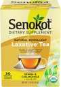 Senokot Dietary Supplement, Natural and Organic Senna Leaf, Laxative Tea for Occasional Constipation, 20 Wrapped Pyramid sachets, Certified Organic. 2