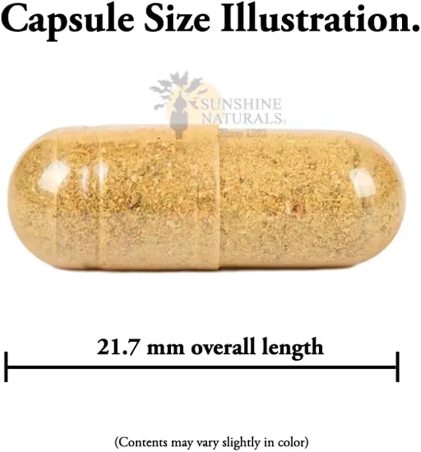 Sunshine Naturals Biotin Dietary Supplement. for Healthier Skin, Thicker Hair, Nail Growth. Collagen, Vitamin A, B for Hair Loss, Beauty, Cell Renewal, Scalp Health. 5000 mcg. 90 Capsules. Pack of 5 6