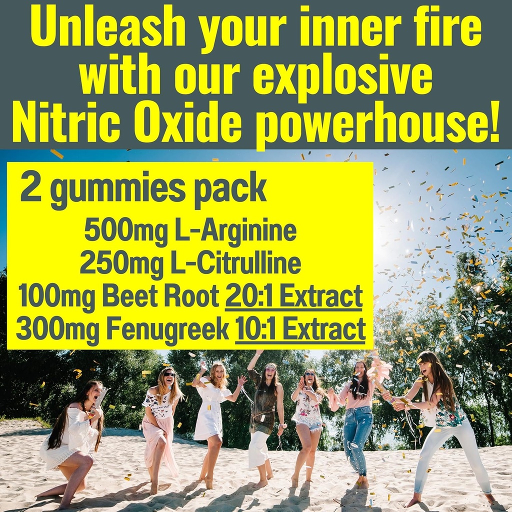 SHIZAM Beets Fenugreek Super Nitric Oxide Gummies w L-Arginine L-Citrulline, Beet Root Chews Chweable Chewables Capsules Pills Supplement Supplements Alt, Bootroot Flow Adults Men Beats 3