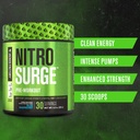 Jacked Factory Nitrosurge Pre-Workout in Blue Raspberry & N.O. XT Nitric Oxide Booster for Men & Women 3
