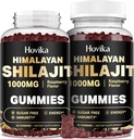 Shilajit Gummies 1000mg for Men & Women - Shilajit Gummies with 85+ Trace Minerals, Ashwagandha, Turmeric, Black Pepper - Energy & Immune Support - Sugar Free Raspberry Flavor 60 Count 2