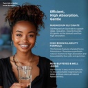 Magnesium Glycinate Liquid Drop - Triple Absorption Supplement to Support Nerves, Sleep, Calm, Heart, Muscles * -Sugar-Free with Potassium, L-Theanine, Sea Moss，Vitamin B,C,D3, K2-1Pack 4