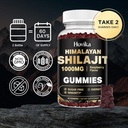 Shilajit Gummies 1000mg for Men & Women - Shilajit Gummies with 85+ Trace Minerals, Ashwagandha, Turmeric, Black Pepper - Energy & Immune Support - Sugar Free Raspberry Flavor 60 Count 4