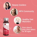 Heivy Liquid Collagen for Women, Collagen Drink with 10,000mg Marine Collagen Peptides, Collagen Liquid for Women for Hair Growth, Skin Repair, Nail Strength, 1.69 Fl Oz (Pack of 10) 5