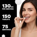 Potassium Iodide Dietary Supplement 130 mg per Serving - 150 Tablets (3 Bottles) 6