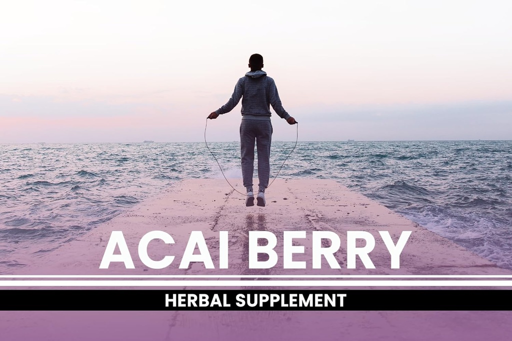 PURE ORIGINAL INGREDIENTS Acai Berry (100 Capsules) No Magnesium Or Rice Fillers, Always Pure, Lab Verified 6