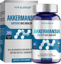 300 Billion AFU Akkermansia Probiotic Supplement - 120 Capsules 2 Month Supply Supports Digestive, Immune & Overall Health - Increases GLP-1 Production - for Men & Women 2