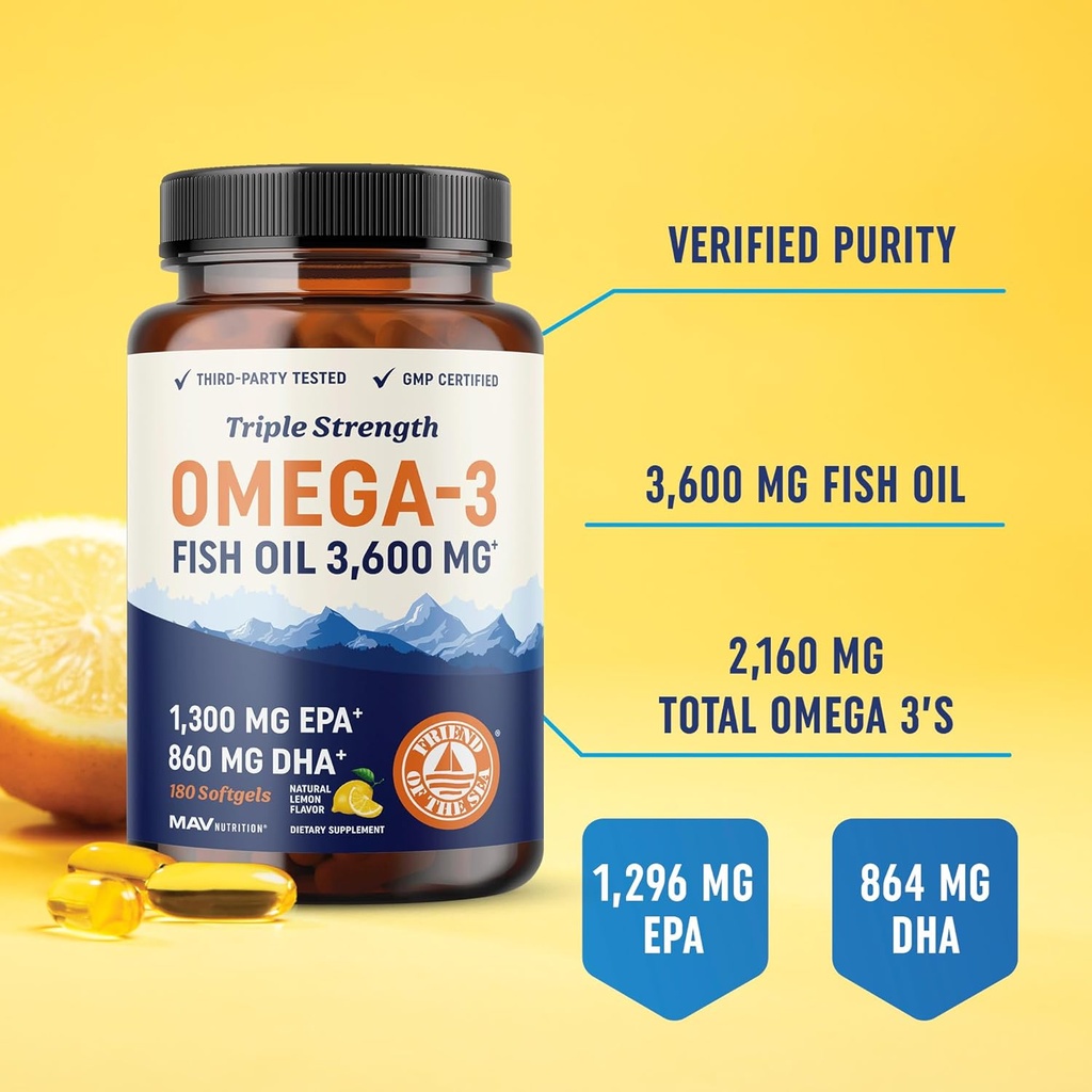 Omega 3 Fish Oil Softgels and Omega 3 Liquid Drops for Kids | EPA, DHA & Algae Oil for Heart, Brain, and Immune Support | Omega 3 Bundle for The Whole Family 5