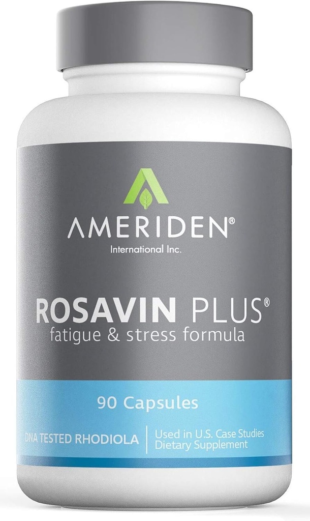 Rosavin Plus® with Electrolytes- Siberian Rhodiola rosea 90 V-capsules 150mg by AMERIDEN INTERNATIONAL, INC 2