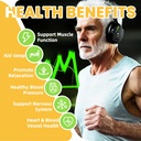 Potassium Magnesium Gummies,Potassium Supplement w/Ashwagandha,High Absorption Magnesium Glycinate,B6,D3,Potassium Citrate for Leg Cramps,Muscle,Electroyte for Adults Kids,Sugar-Free, 60 Gummies 5