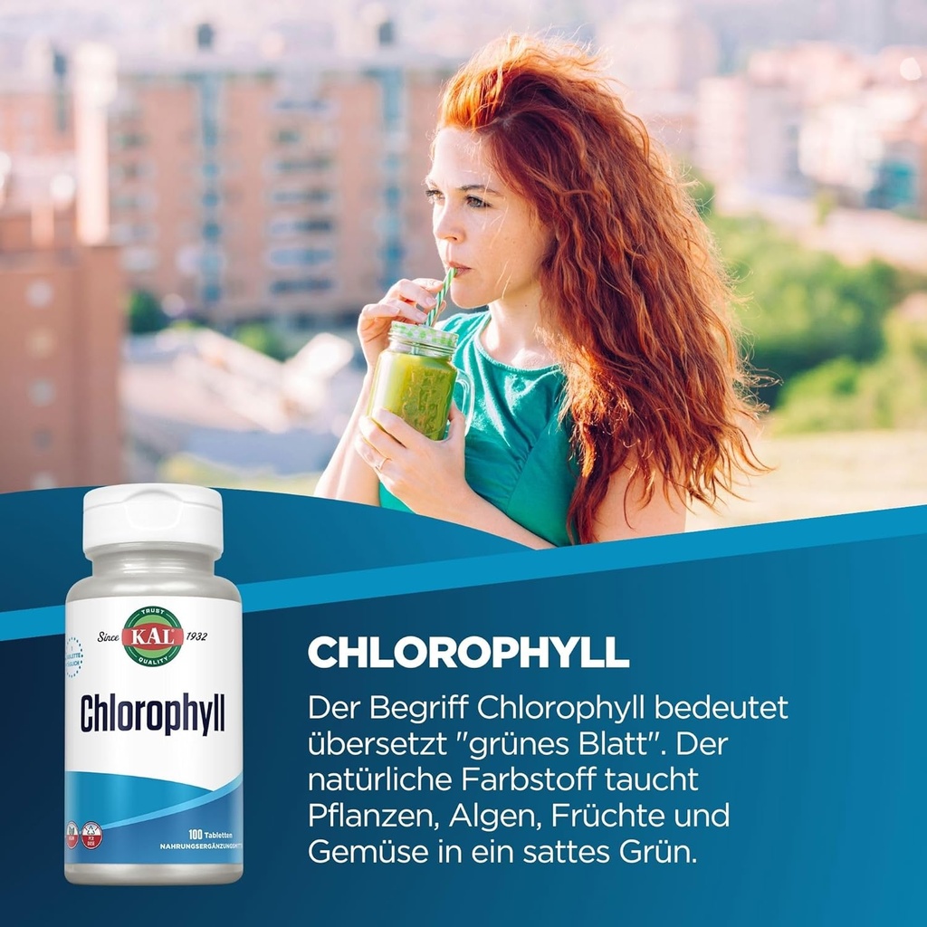 KAL Chlorophyll Tablets, 20 mg, 100 Count 3