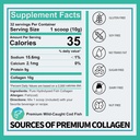 Zammex Marine Collagen Peptides Powder Unflavored, Wild-Caught Fish Collagen Powder, Supports Healthy Skin, Hair, Joints, Type 1 & 3 Collagen Supplement for Women - Easy to Mix. (32 Servings) 4