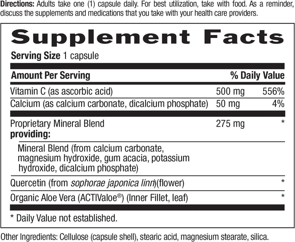 Country Life Buffer-C 500 mg (veg Caps), 120-Count 5