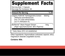 Primal KSM-66 Ashwagandha Complex (60 Capsules / 60 Servings, 600 mg Per Serving) - KSM-66 Ashwagandha with Black Pepper Extract, Gluten Free, Non-GMO 3