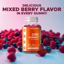 Vitamatic Zinc 50mg Gummies – 60 Vegan Gummies Gluten Free – Healthy Immune Support for Adults, Men & Women 6