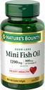 Nature's Bounty Fish Oil 1290 mg Mini Softgels - 90 ct, Pack of 5 6