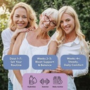 Youth & Tonic PMS & Menopause Bloating Relief Duo – Support for Puffiness, Hormonal Balance & Fluid Retention – Her Hormone Balance + Water Weight Away Natural Herbs for Women, 90 Capsules 5