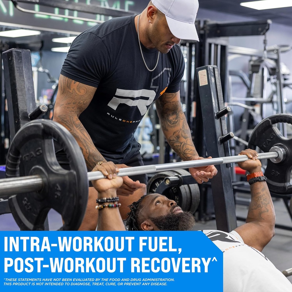 Rule 1 Active BCAA - Performance, Hydration, and Recovery Support with 5g BCAAs + Electrolytes, L-Glutamine, and Citrulline (30 Servings, Grape) 4