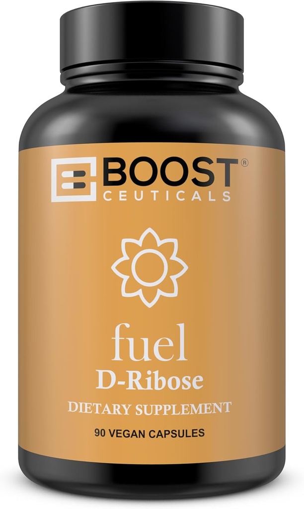 BoostCeuticals D-Ribose Capsules 90 | Pure Vegan D Ribose Supplement | Non-GMO, Gluten-Free, No Stearates | Ideal Muscle, Heart & Cellular Energy Support 2
