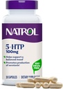 Natrol Mood + Stress 5-HTP 100 mg, Dietary Supplement for a Balanced Mood, Capsules for Adults, 30 Capsules, Up to a 30 Day Supply 2